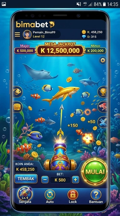 Fitur kategori aplikasi yang lengkap di bimabet.
